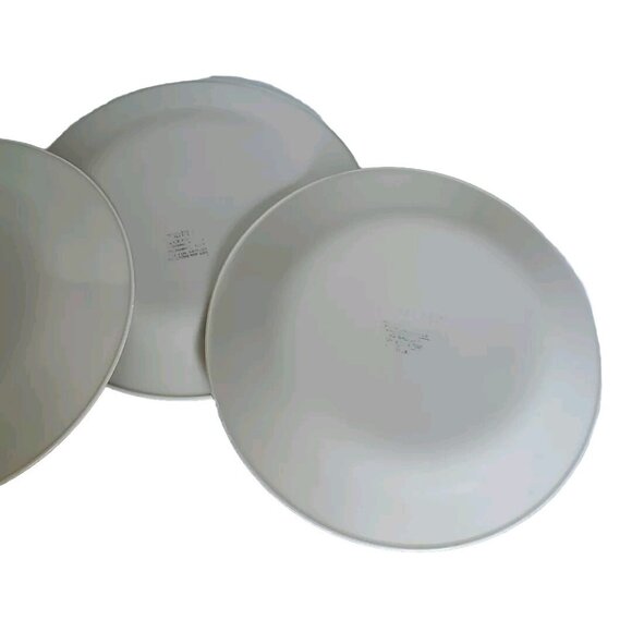 Corelle Blue Lilly Bread Plates 6.75" dessert side plate dish set of 3 Corning - Picture 6 of 11